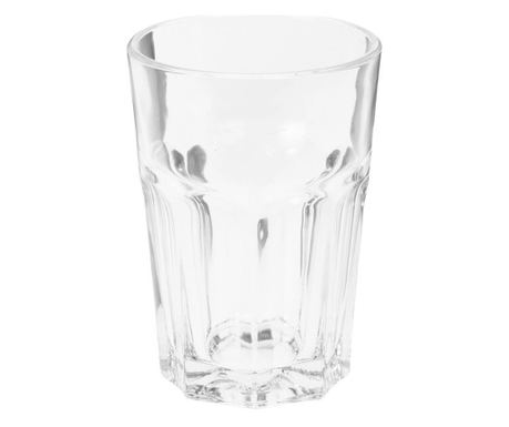 Комплект 12 чаши Excellent Houseware, термоустойчиво стъкло, 8 см, 250/360 мл, прозрачни