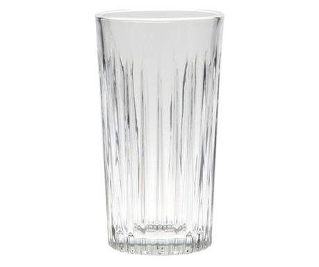 Vynikající sada domácích sklenic, žáruvzdorné sklo, 7x13 cm, 260 ml, transparentní