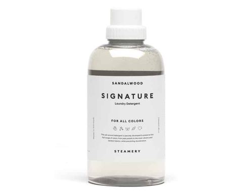 Steamery Stockholm folyékony mosószer, Signiture, speciális színes ruhákhoz, koncentrált, szantálfa és vanília illat, biológiail
