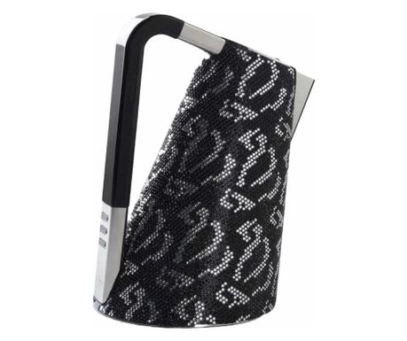 Vízforraló, Casa Bugatti, Vera The Light of Crystals, 1,7 liter, 2180 W, fekete