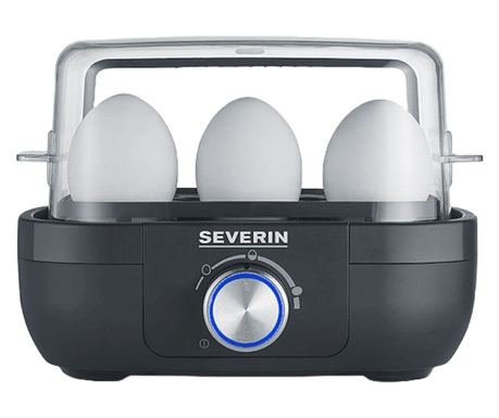 Готвач за яйца, Severin, 6 яйца, 420 W, черен