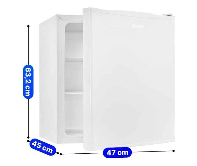 Минибар хладилник Bomann KB7347W, 58 литра, бял
