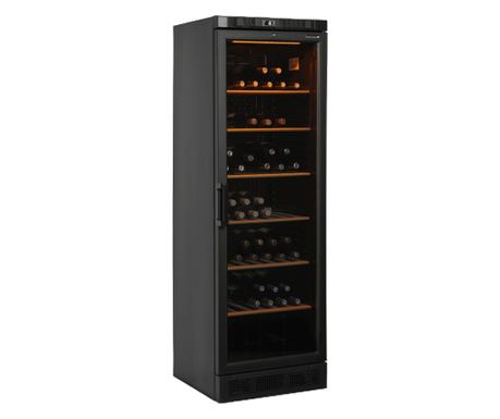 Вграден винен охладител, 118 бутилки, TEFCOLD, CPV1380E, Черен
