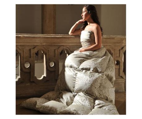 Pilota pentru primavara/toamna, 200x220 cm, puf de rata Eider, Andersen Exclusive, Billerbeck