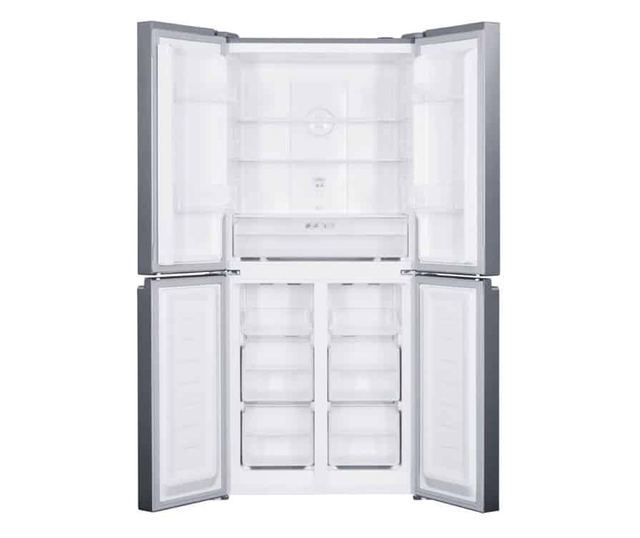 Frigider side by side, Bomann, KG7358IX, 362 litri, inox