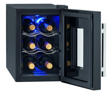 Racitor de vinuri, 6 sticle, ProfiCook, PC-WK1230, negru