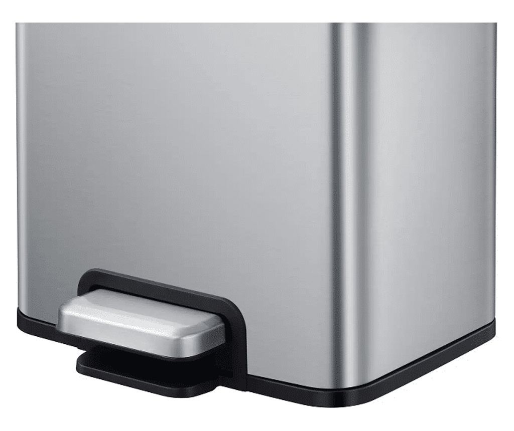 Cos de gunoi cu pedala, EKO, Madison, 30 litri, 1 compartiment, inox - 6