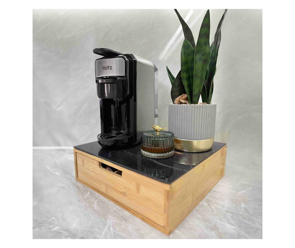 Espressor cafea macinata si capsule 8 in 1 Oliver Voltz OV51171E5, 1450W, 19 bar, Inox - 4