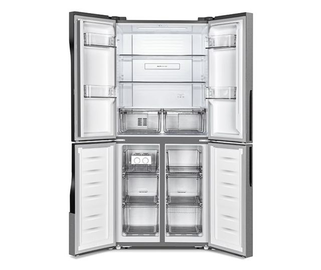 Frigider side by side, SanGiorgio, SQ50NFXDH, 427 litri, inox