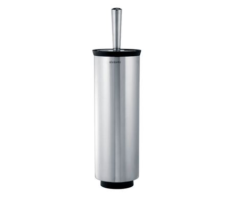 Тоалетна четка с поставка, Brabantia, неръждаема стомана