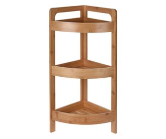 Etajera pentru baie Bathroom Solutions, bambus, 23x23x61 cm, maro