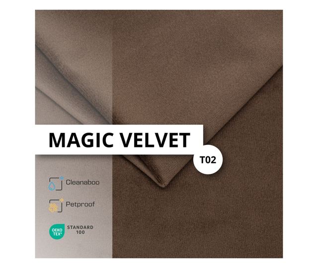 Łóżko Pojedyncze 90x200cm Łóżko Tapicerowane z Pojemnikiem Brązowe