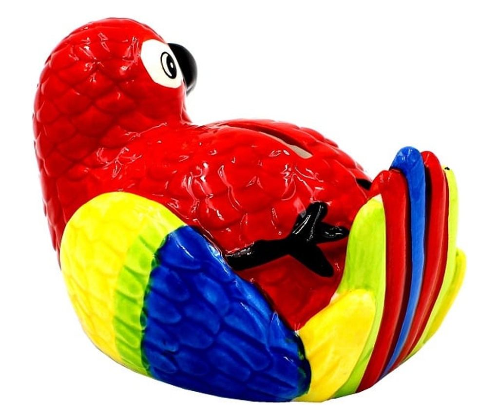 Keramička kasica, Deluxebase, model šareni papagaj - 2