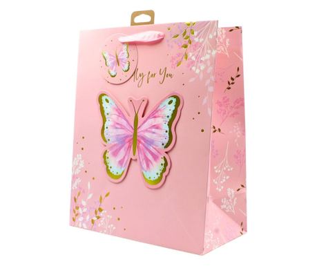 Pungă cadou Clairefontaine L Butterfly Tipon