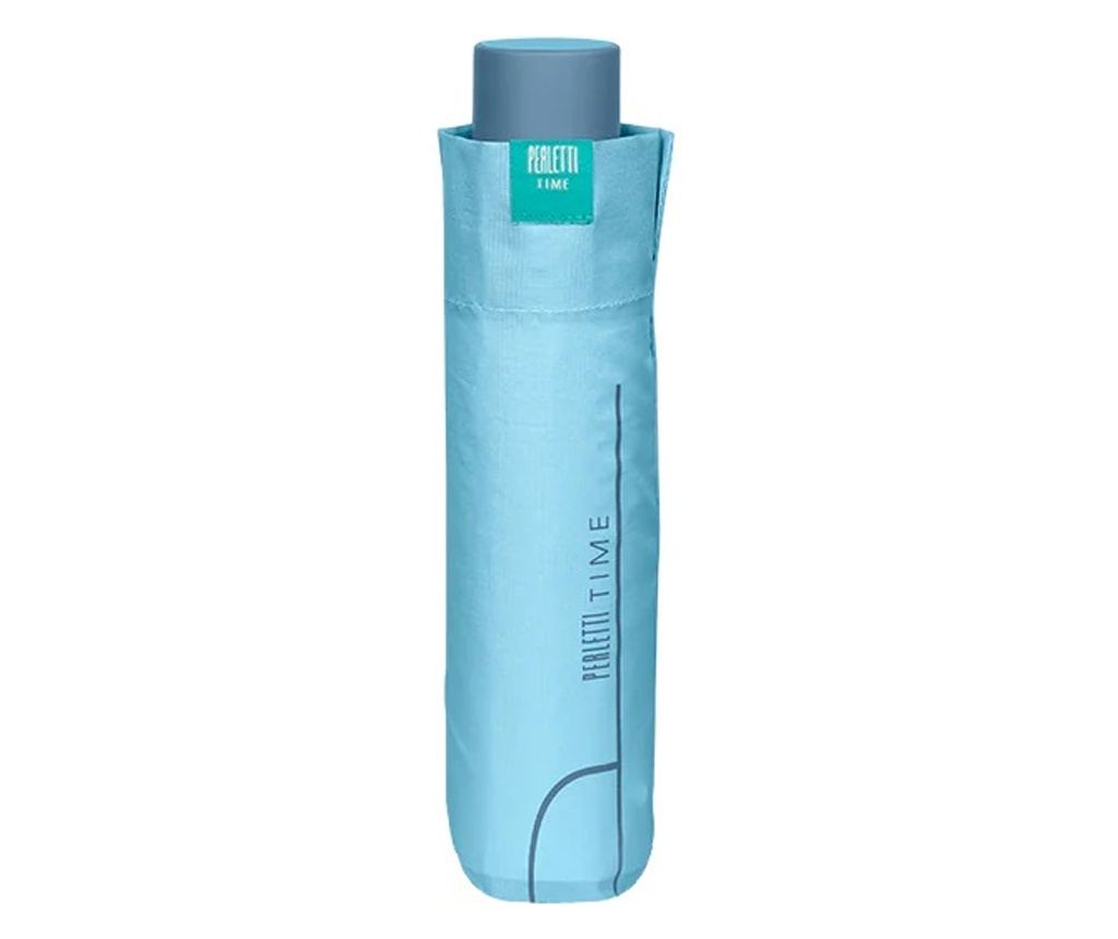 Umbrelă mini Perletti bleu pentru doamne - 2
