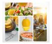 Storcator manual portabil fructe, reutilizabil din plastic, cu capac, ideal pentru casa si calatorii, Gonga® Transparent thumbnail 3