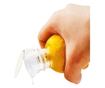 Storcator manual portabil fructe, reutilizabil din plastic, cu capac, ideal pentru casa si calatorii, Gonga® Transparent thumbnail 4