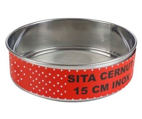Szita, 15 cm, rozsdamentes, AZHOME