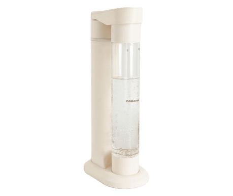 Aparat sifon, CREATE, Soda Maker Studio, 1 litru, crem