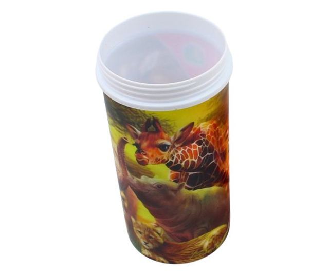 Dječja boca za vodu s motivom žirafe 500 ml