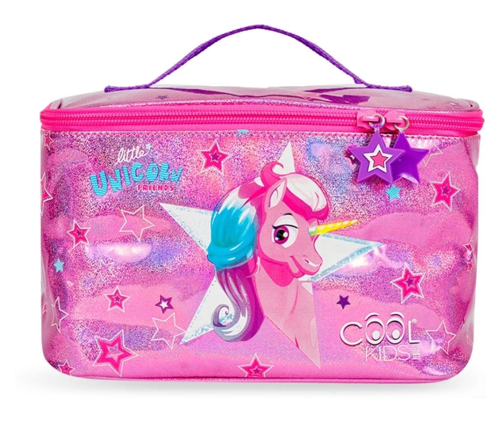 Geantă termică pentru prânz, Perletti, 15x15x23 cm, model Unicorn, colecția Cool Kids - 5
