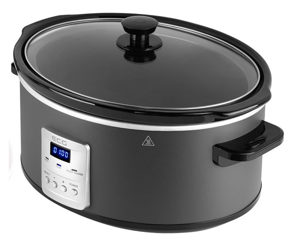 Oala electrica Slow cooker ECG PH 6530 Master, 6.5 litri, 270 W, vas ceramic, afisaj LED - 16