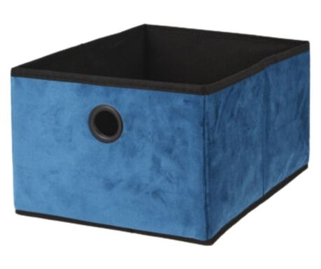 Κουτί αποθήκευσης, ανοιχτό, μπλε, 32x25x8 cm, Storage Solutions