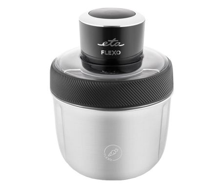 Tocator de alimente ETA Flexo 4079 90000 , 350 W, recipiente 0.8 si 1.5 litri, otel inoxidabil