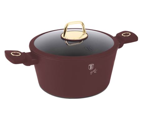 Lonac s poklopcem 28 cm, 6,1 litara Leonardo Collection Berlinger Haus BH 8042