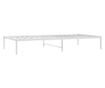 Cadru pat metalic, alb, 100x200 cm thumbnail 3