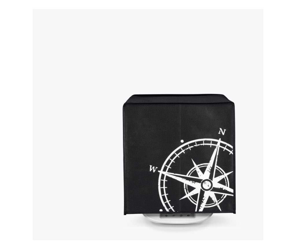 Husa de protectie pentru Thermomix TM6/TM5, Kwmobile, Negru/Alb, Plastic, 55449.02 - 8