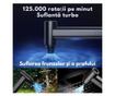 Suflanta Aer, Baterie 2000mAh *4, 6 Accesorii, Portabil, Negru - Experienta Definitiva in Curatenie cu Tehnologie Avansata thumbnail 2