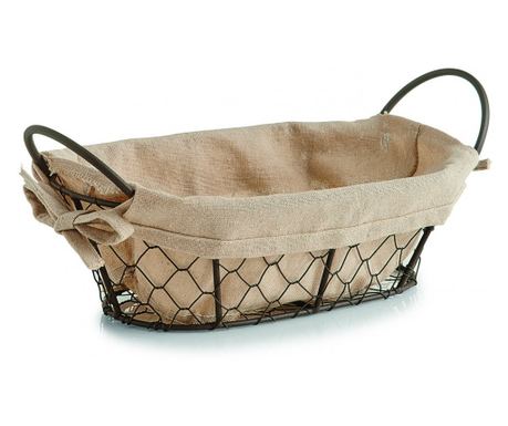 Kenyrtart Country, meta+textil, 26 x 17 x 9 cm
