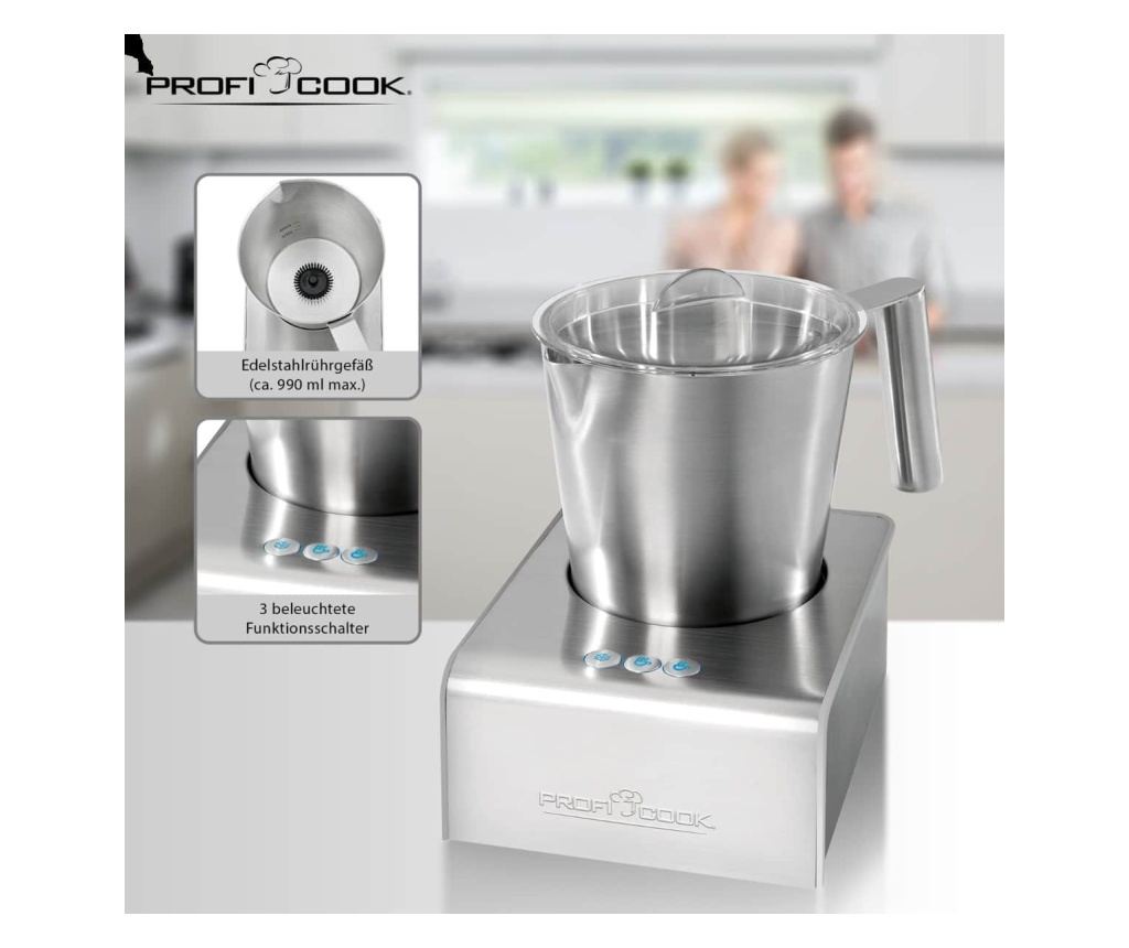 Aparat pentru spuma de lapte, proficook - ms1032 - 4