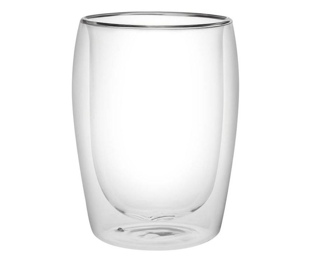 Cappuccino Vivo pohrkszlet, 2 db, veg, dupla fal, 300 ml - 2