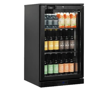 Vitrina frigorifică, TEFCOLD, BA6H, 92 litri, negru