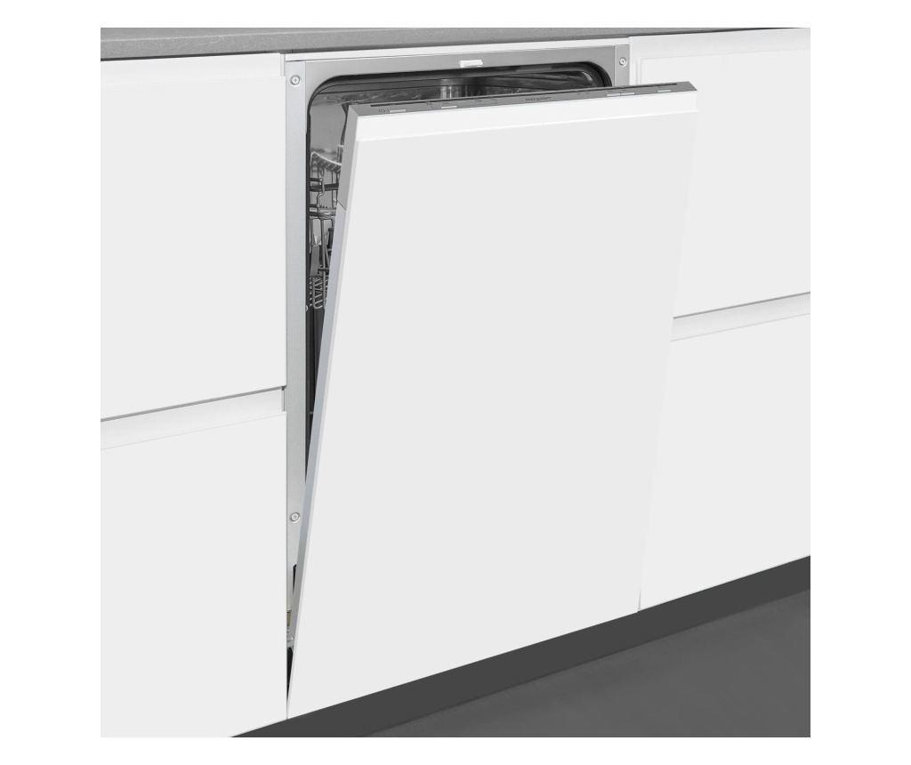 Masina de spalat vase incorporabila, Exquisit, 9 seturi, inox - 2