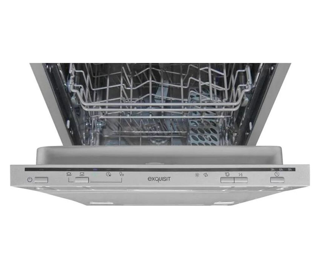 Masina de spalat vase incorporabila, Exquisit, 9 seturi, inox - 4