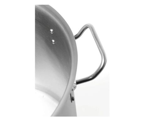 Srednji lonec s pokrovko, 17 litrov, premer 28 cm, linija Budget, nerjaveče jeklo 18/0, debelina 4 mm