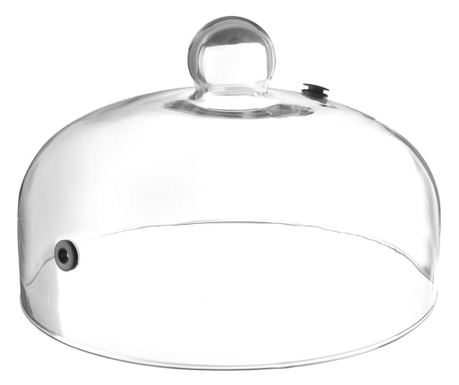 Üveg harang füstölőcső nyílással, Hendi, 260x(H)174 mm