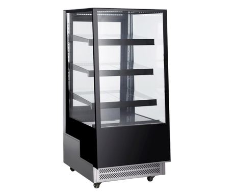 Rashladna vitrina, 2/6C, 480W, nehrđajući čelik, ARKTIC by Hendi, 650x805x(V)1445 mm, 300 litara