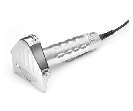 Cutit electric de kebab cu fir, adaptor inclus si lama extra, capacitate 60 kg/ora, 80W, sistem ascutire inclus, Hendi, 232x120x