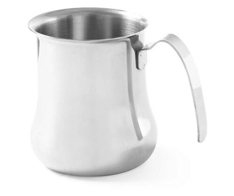 Cana preparare spuma cappuccino, 0.7 litri, 95x(H)105 mm, inox, Hendi