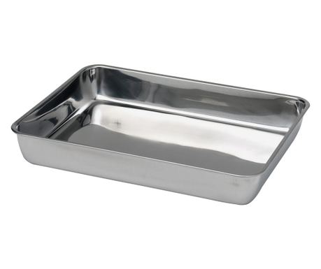 Posuda za meso, nehrđajući čelik, 260x200x(V)48 mm, Hendi