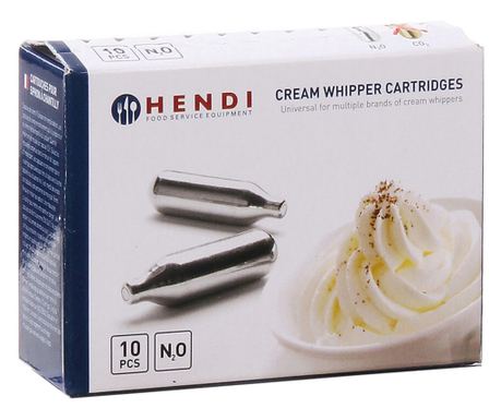 Hendi patrone s dušikovim oksidom za šlag, 10 kom/kutija