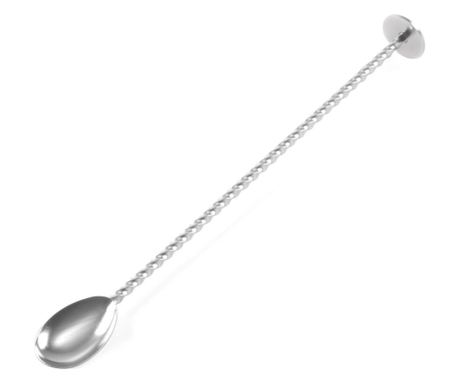 Lingurita cocktail, pentru bar, Hendi, inox, lungime 26.6 cm