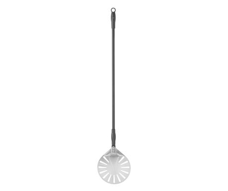 Okrogla perforirana aluminijasta lopata za pico, 1200x230mm