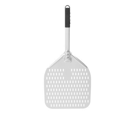 Perforirana kvadratna lopata za pico s kratkim ročajem, 355x710 mm