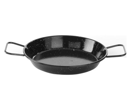 Tava za paellu s 2 ručke, emajlirani čelik, promjer 15 cm x visina 2,7 cm, Hendi, pogodna i za posluživanje