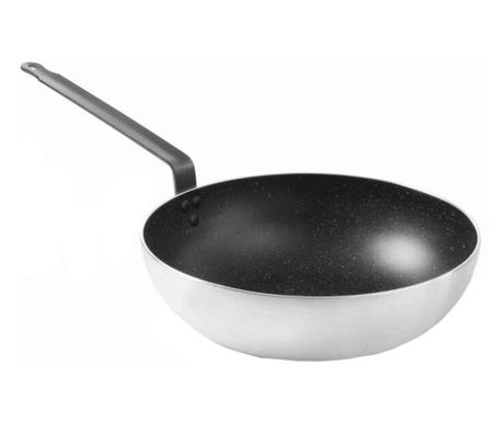 Wok tava Ø280x(V)75 mm, Marble Professional